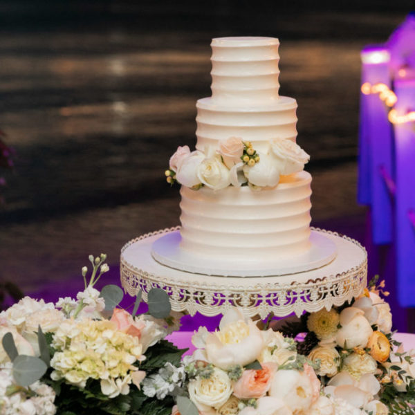 Photos: Crown Images Flowers:  East End Flower Shop Wedding Cake: Suga Mama's Bakery